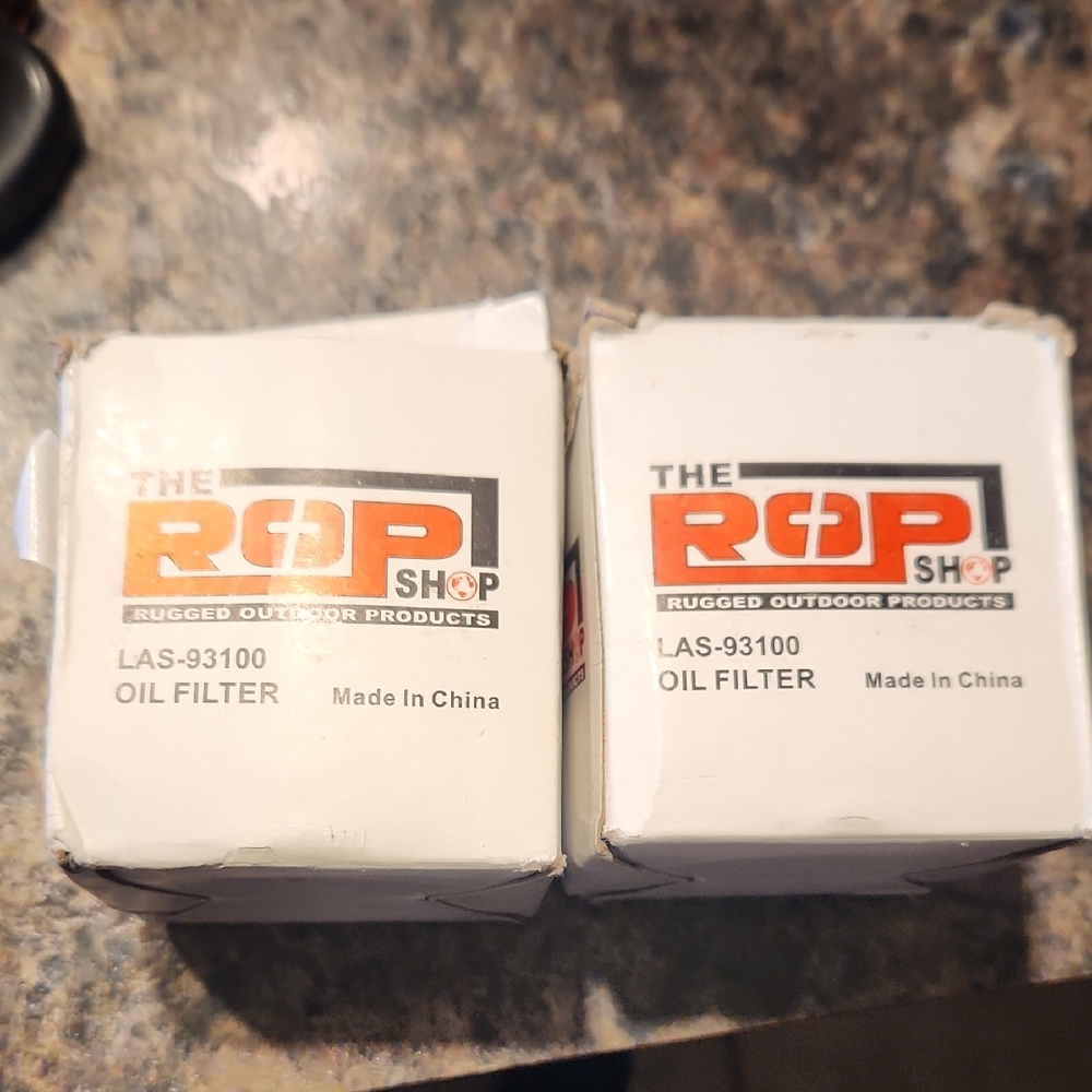 NIB Set Of 2 The ROP Shop LAS-93100 Oil Filter Cub Cadet Year 2000 Model 2146